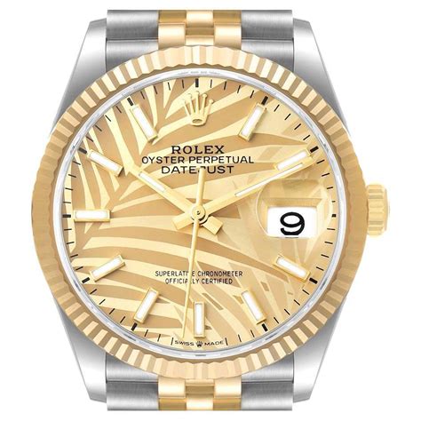 rolex palmen zifferblatt